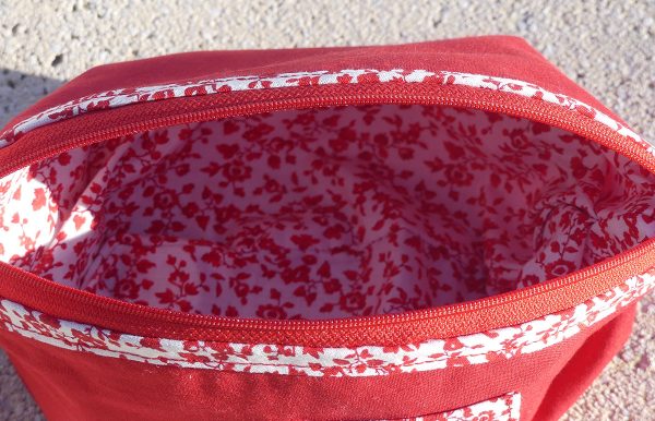 Pochette zip couleur assortie – Image 3