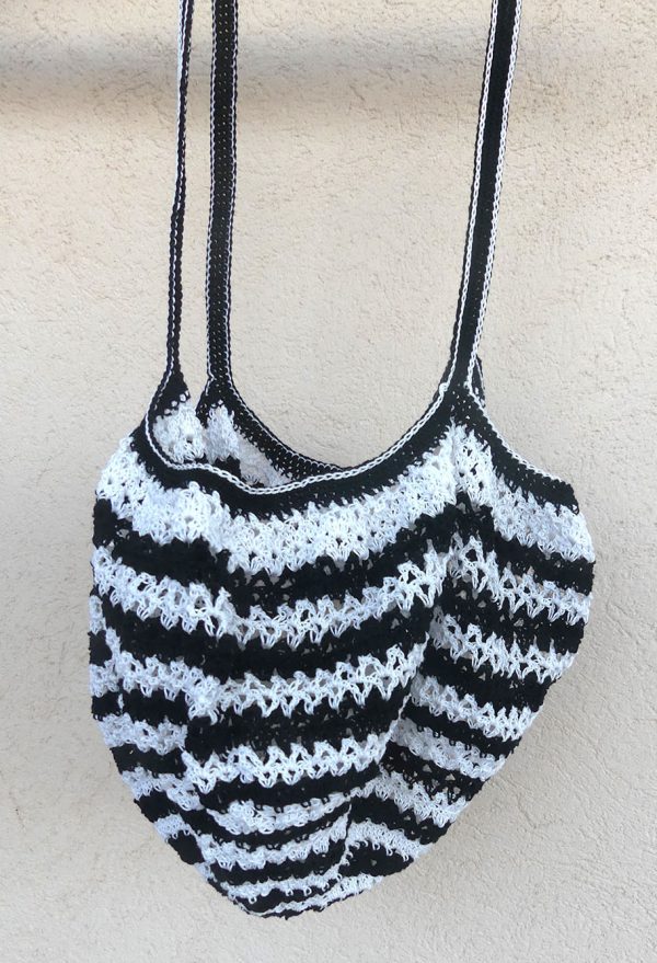 le ptit univers de sylvia, sac, croche, création, réutilisable hand made, courses, cadeaut