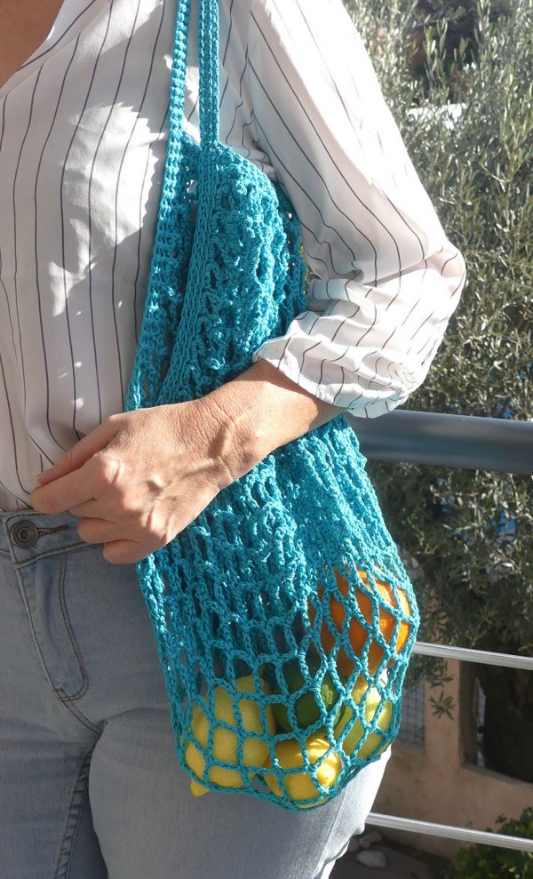 Filet à provisions en crochet – Image 2
