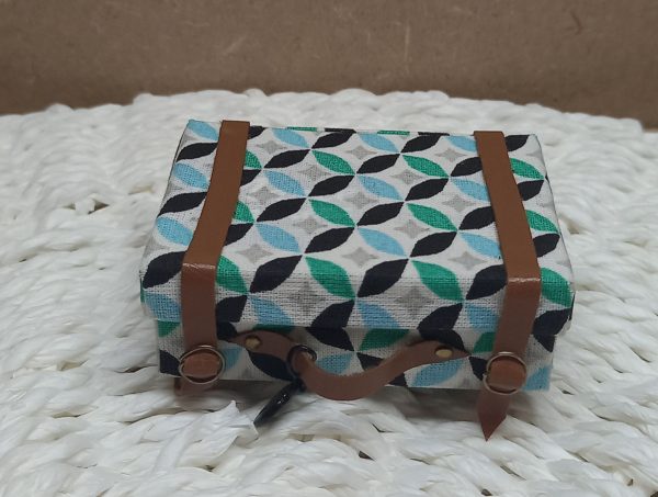 le ptit univers de sylvia, miniatures, valise, ancienne, accessoire, dollhouse, artisanat, creation, scale models